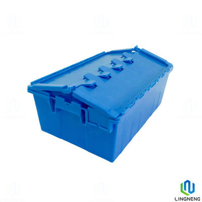 Logistics Industrial Plastic Storage Containers Rectangle For Sustainable Supply Chain