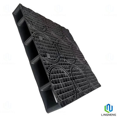 Customized Heavy Duty Plastic Pallets 1165 X 1165 X 155mm For Beer / Beverage Industry