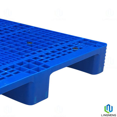 1100 X 1100 Heavy Duty Plastic Pallet Two Way  Entry Euro Warehouse Plastic Forklift Pallets