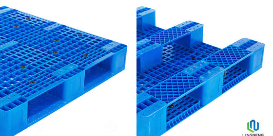 Stackable Nestable Plastic Pallets 1200X1200X160mm 3 Runners  Heavy Duty