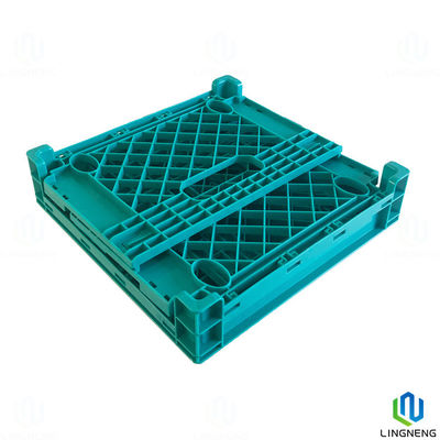 16 Quart Collapsible Milk Crate Stackable Foldable Plastic Crates For Vinyl Record And  Milk