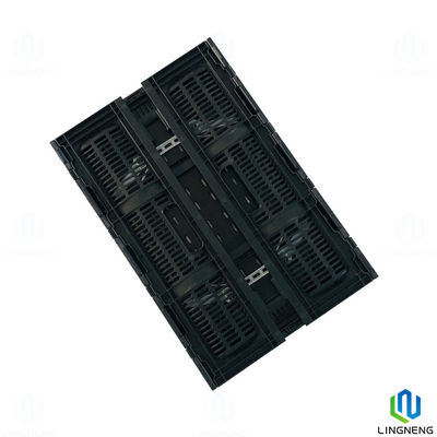 40L Reusable Folding Crate Box Collapsible Fruit And Vegetable Plastic Crates