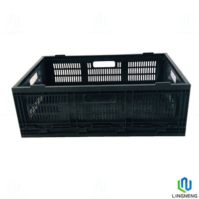 40L Reusable Folding Crate Box Collapsible Fruit And Vegetable Plastic Crates