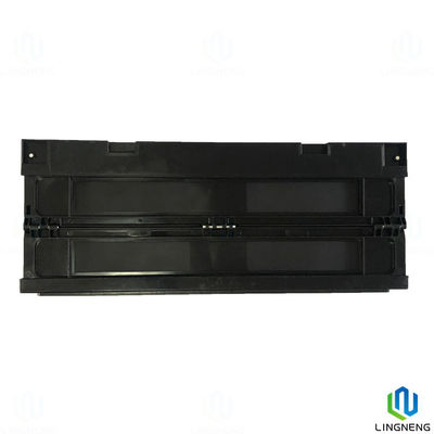 46L Collapsible Storage Box Plastic Collapsible Storage Bins With Lid 600*400*240mm