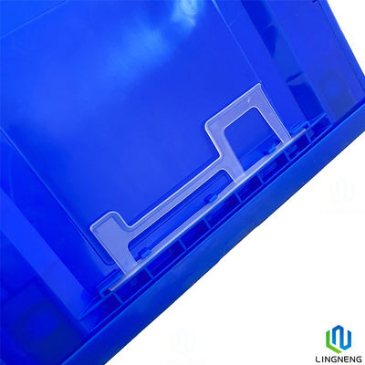 70 Liter Blue Plastic Foldable Container Collapsible Storage Box Without Lid