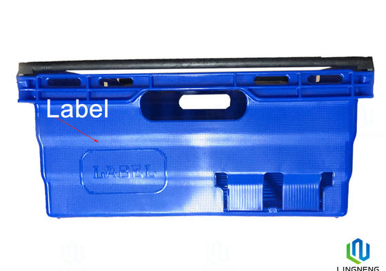 35L Nestable Stackable Plastic Harvest Agricultural Plastic Crates For Fruits And Vegetables