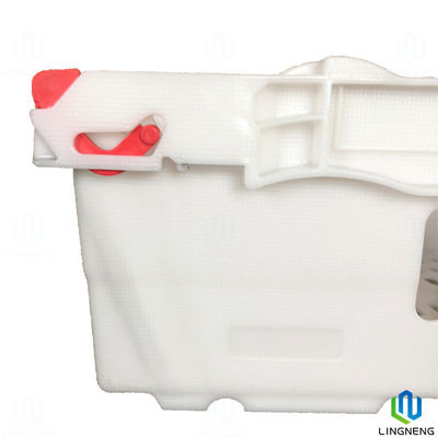 32L Plastic Fruit And Vegetable Crates Customized For Banana