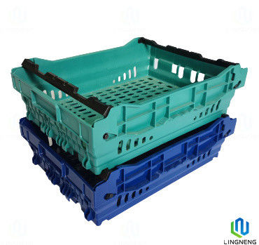 8L High quality euro stackable vented plastic mushroom tomato returnable agriculture crate