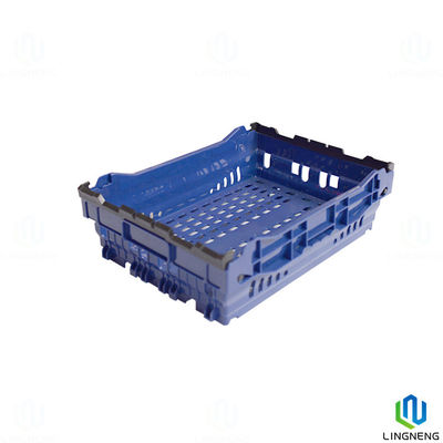 8L High quality euro stackable vented plastic mushroom tomato returnable agriculture crate