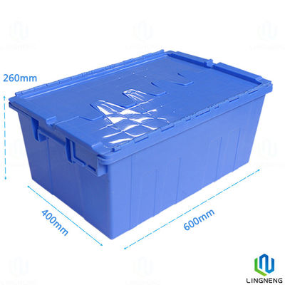 Factory Plastic Moving Boxes Recyclable Stackable Plastic Storage Bins Boxes