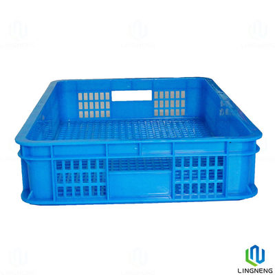 1300g Plastic Fruit And Vegetable Crates Nestable / Stackable Plastic Vegetable Boxes
