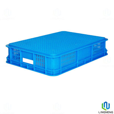 1300g Plastic Fruit And Vegetable Crates Nestable / Stackable Plastic Vegetable Boxes