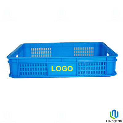 1300g Plastic Fruit And Vegetable Crates Nestable / Stackable Plastic Vegetable Boxes
