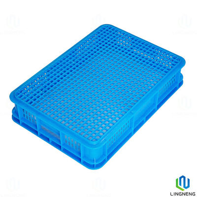 1300g Plastic Fruit And Vegetable Crates Nestable / Stackable Plastic Vegetable Boxes