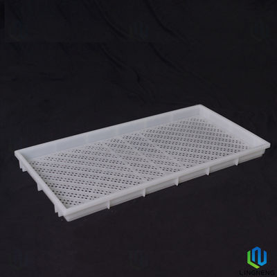 Food Grade Stackable Square Vented Plastic Drying Tray For Dehydration Tropical Fruit