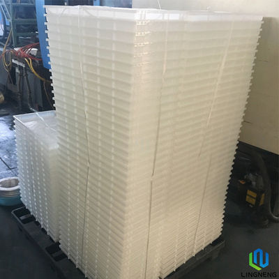 Food Grade Stackable Square Vented Plastic Drying Tray For Dehydration Tropical Fruit