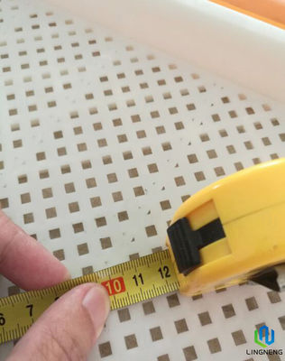 Food Grade Stackable Square Vented Plastic Drying Tray For Dehydration Tropical Fruit