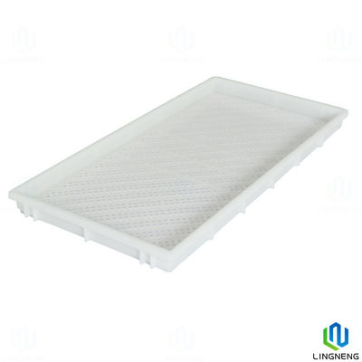 Food Grade Stackable Square Vented Plastic Drying Tray For Dehydration Tropical Fruit
