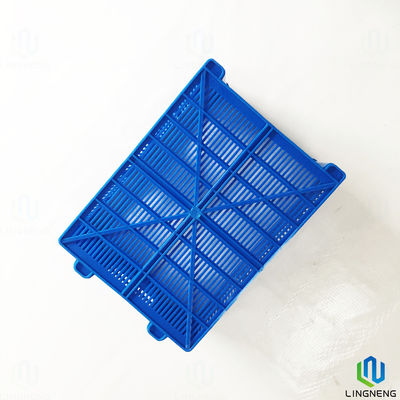 40L Stackable Plastic Milk Crates , Plastic Turnover Box OEM ODM