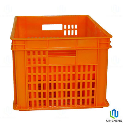 Large Basket Rectangular Thick Plastic Vegetable Fruits Storage Turnover Milk Drinks Crates