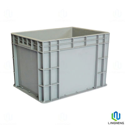 Custom Rectangular Plastic Stackable Storage Containers For Organizing Warehouse Storage