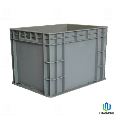Custom Rectangular Plastic Stackable Storage Containers For Organizing Warehouse Storage