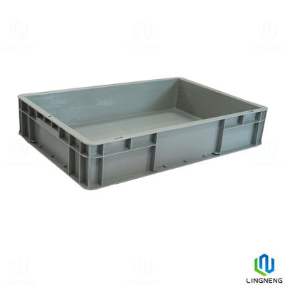 Removable Logistics Rectangular Plastic Transport Boxes With Lid