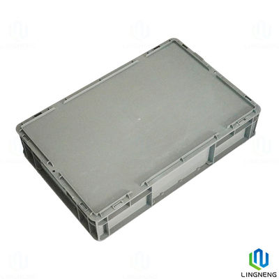 Removable Logistics Rectangular Plastic Transport Boxes With Lid