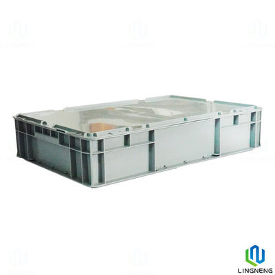 Removable Logistics Rectangular Plastic Transport Boxes With Lid