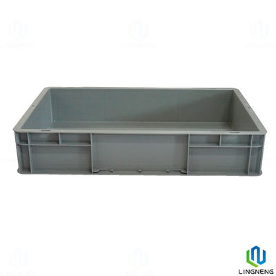 Removable Logistics Rectangular Plastic Transport Boxes With Lid