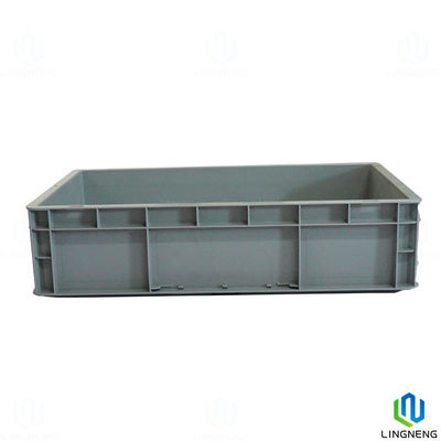 600*400*148mm Hard Colorful Stackable Euro Plastic Packaging Boxes For Automotive