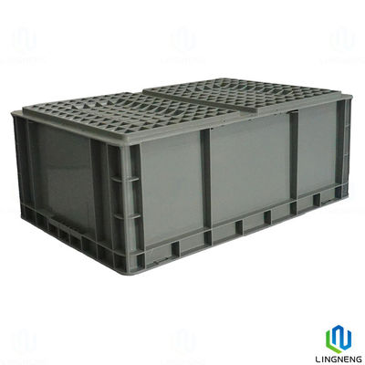 Stackable Reusable Plastic Storage Containers For Moving Euro Standard