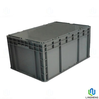 Euro Standard Stackable Plastic Moving Boxes Containers For Transportation