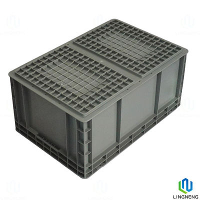 Euro Standard Stackable Plastic Moving Boxes Containers For Transportation