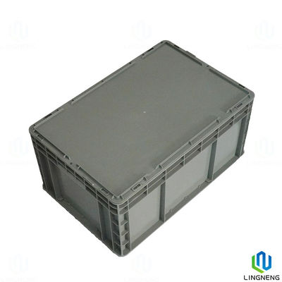 Euro Standard Stackable Plastic Moving Boxes Containers For Transportation