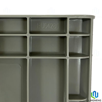 Euro Standard Stackable Plastic Moving Boxes Containers For Transportation