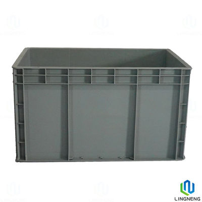 Euro Standard Heavy Duty Plastic Moving Boxes Stackable For Logistics Transportation