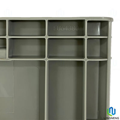 Heavy Duty Plastic Storage Boxes , Stackable Utility Bins For Clothes / Screws / Toy