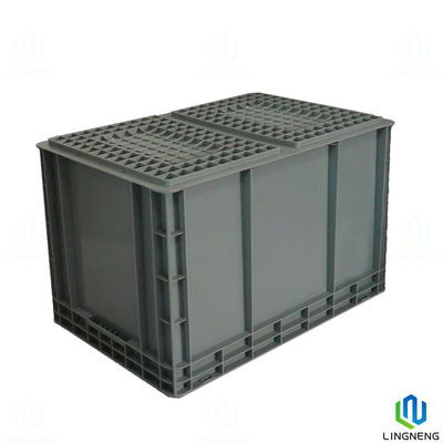 Heavy Duty Plastic Storage Boxes , Stackable Utility Bins For Clothes / Screws / Toy
