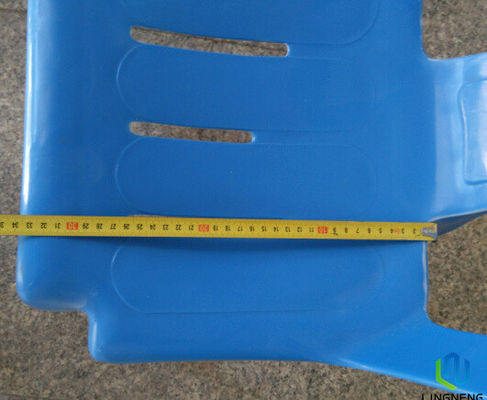 Nestable Armless Plastic Chair Ergonomic Plastic Dinning Chair