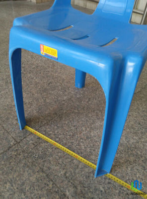 Nestable Armless Plastic Chair Ergonomic Plastic Dinning Chair