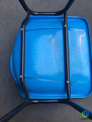 Dining Room Colored Plastic Chair , Modern / Stylish Leisure Plastic Chair