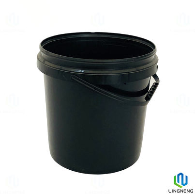 Round 5 Litre Plastic Buckets For Storage And Turnover Free Sample