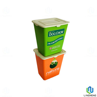 Eco Friendly Plastic Pet Food Storage Container Dog Puppy Storage Bin