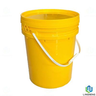 18L Waterproof Food Grade Plastic 5 Gallon Buckets With Handle