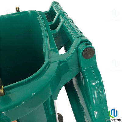 Waterproof Mobile Garbage Bin 240L Waste Bins Quadrangle Free Sample