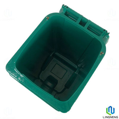 Waterproof Mobile Garbage Bin 240L Waste Bins Quadrangle Free Sample
