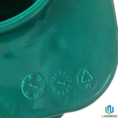 Waterproof Mobile Garbage Bin 240L Waste Bins Quadrangle Free Sample