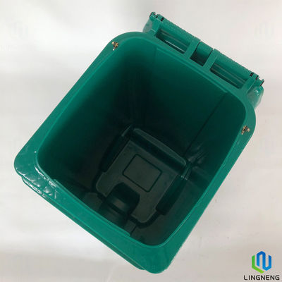 Outdoor 160L Large Garbage Bins ,  Mobile Plastic Waste Bins