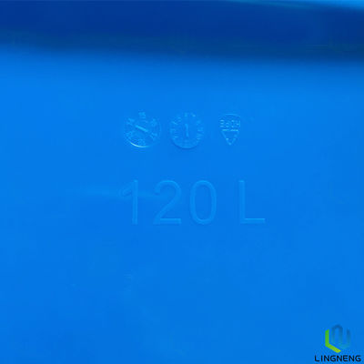 Outdoor 160L Large Garbage Bins ,  Mobile Plastic Waste Bins